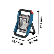 Bosch GLI 18V-1900 C Cordless Jobsite Light 18V Bare Unit Bosch - Dynamic Drive