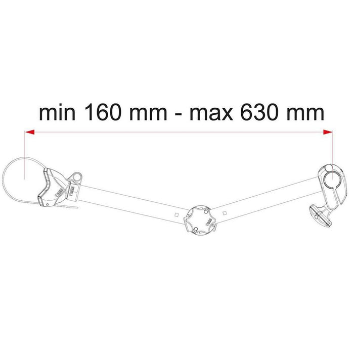 Fiamma Bike-Block Pro S D 2 Aluminium (08831E01-) Fiamma - Dynamic Drive