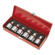 Sealey Hex Socket Bit Set 6pc 3/4"Sq Drive AK6217 Sealey - Dynamic Drive