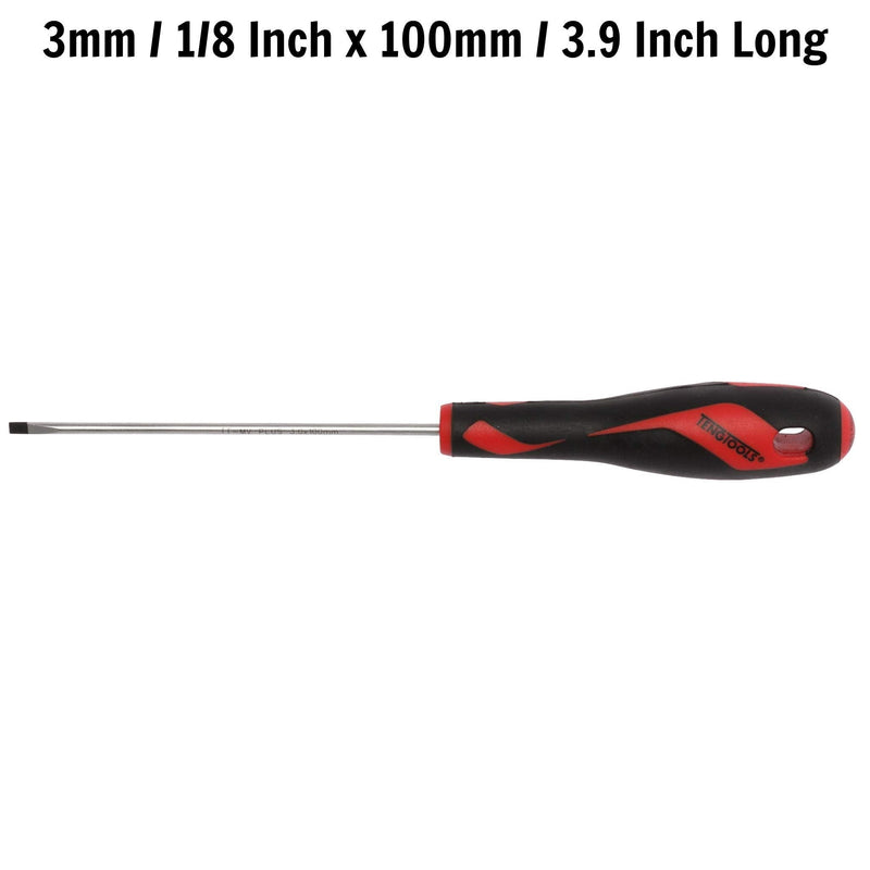 Teng Tools Flat Screwdriver 0.5 x 3.0 x 100mm S Teng Tools - Dynamic Drive