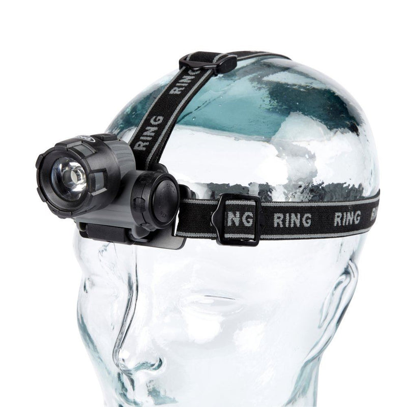 Ring RT5174 Head Torch with Long-Life LEDs, Adjustable Torch and Comfortable Ring Automotive - Dynamic Drive