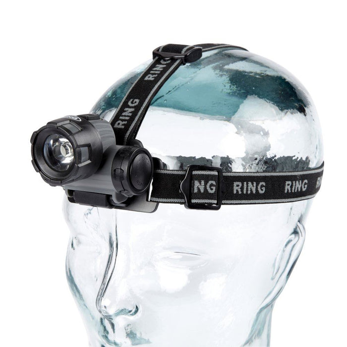 Ring RT5174 Head Torch with Long-Life LEDs, Adjustable Torch and Comfortable Ring Automotive - Dynamic Drive