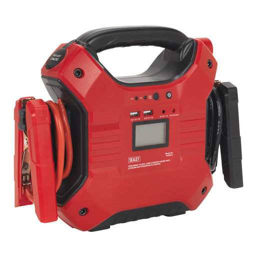 Sealey Jump Starter Power Pack LiFePo4 12/24V 1200/600 Peak Amps SL32S Sealey  - Dynamic Drive