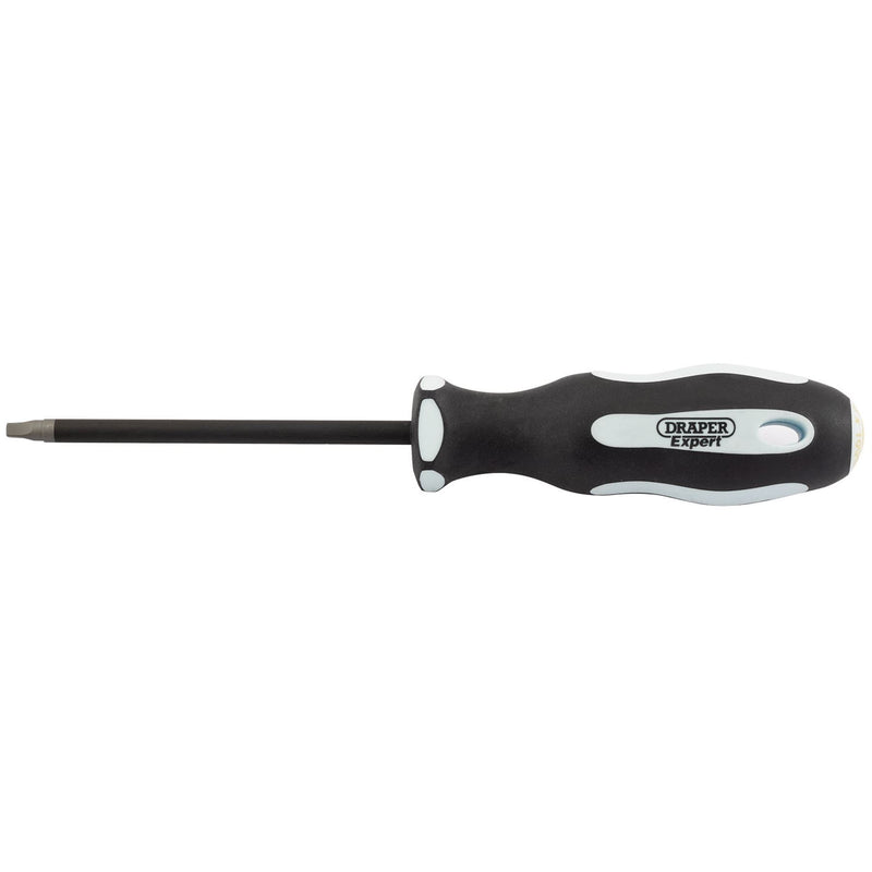 Draper Square Recess Soft Grip Security Screwdriver, S3 x 100mm 35159 Draper - Dynamic Drive