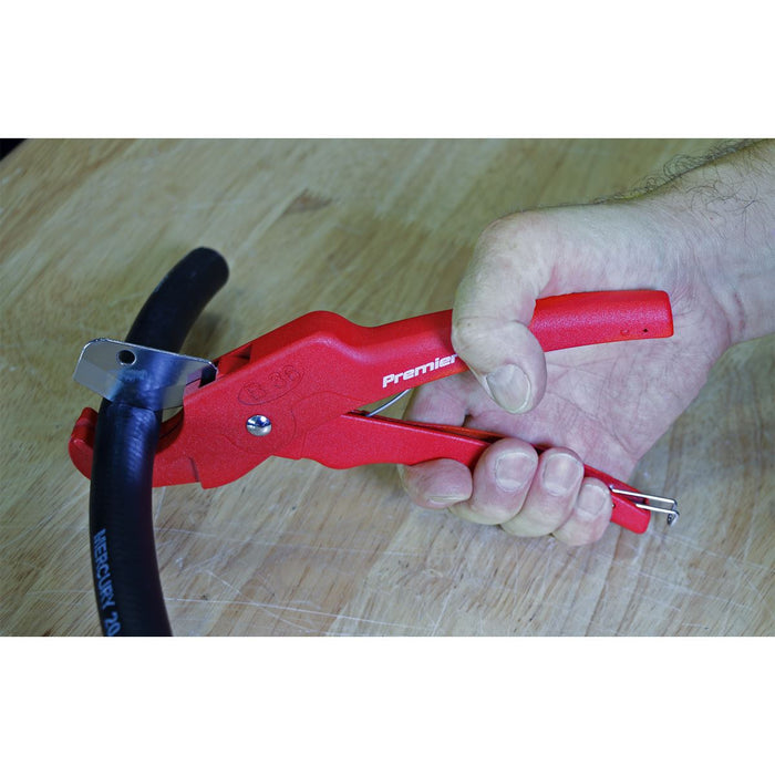 Sealey Rubber & Reinforced Hose Cutter3-36mm HCA26 Sealey - Dynamic Drive
