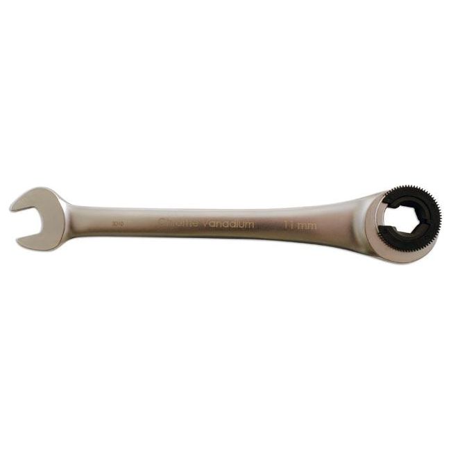 Laser Ratchet Flare Nut Wrench 11mm 4891 Laser - Dynamic Drive