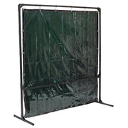 Draper Welding Curtain with Metal Frame, 6' x 6' 28406 Draper - Dynamic Drive
