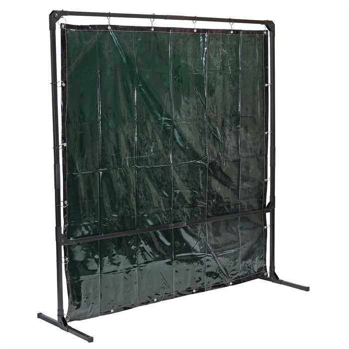 Draper Welding Curtain with Metal Frame, 6' x 6' 28406 Draper - Dynamic Drive