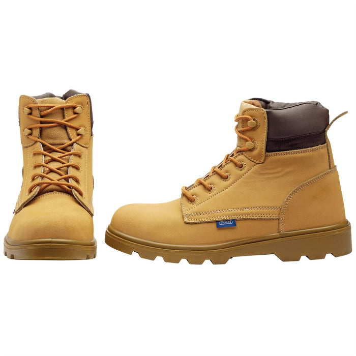 Draper Nubuck Style Safety Boots, Size 12, S1 P SRC 85971 Draper - Dynamic Drive