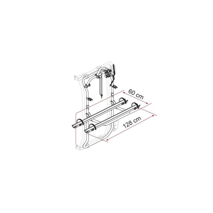 Carry Bike Frame Deep Black (02096 35A) Nova - Dynamic Drive