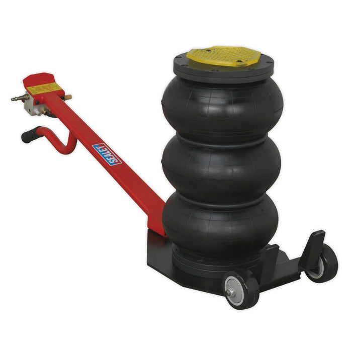 Sealey Premier Air Operated Fast Jack 3t Three Stage - Long Handle PAFJ3 Sealey  - Dynamic Drive