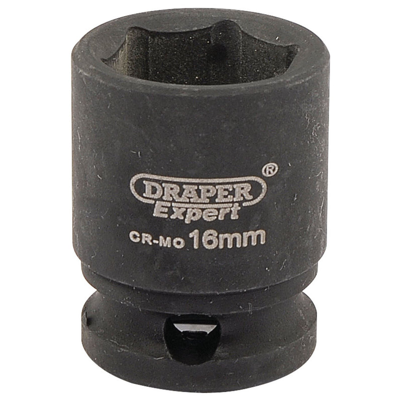 Draper Expert HI-TORQ 6 Point Impact Socket, 3/8" Sq. Dr., 16mm Draper - Dynamic Drive