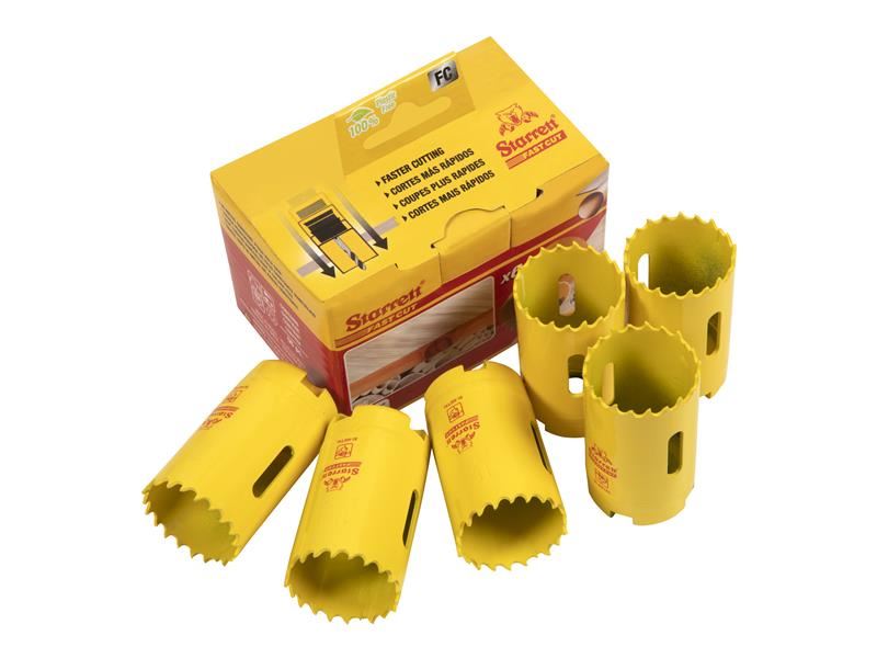 Starrett FCH0114 Fast Cut Bi-Metal Holesaw 32mm Bulk Pack of 6 Starrett - Dynamic Drive