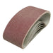Silverline Sanding Belts 75 x 457mm 5pk 60 Grit Silverline - Dynamic Drive