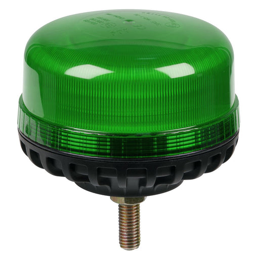 Sealey Warning Beacon SMD LED 12/24V 12mm Bolt Fixing Green WB951LEDG Sealey - Dynamic Drive