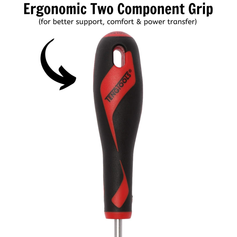 Teng Tools TX Screwdriver TX20 x 100mm M Teng Tools - Dynamic Drive