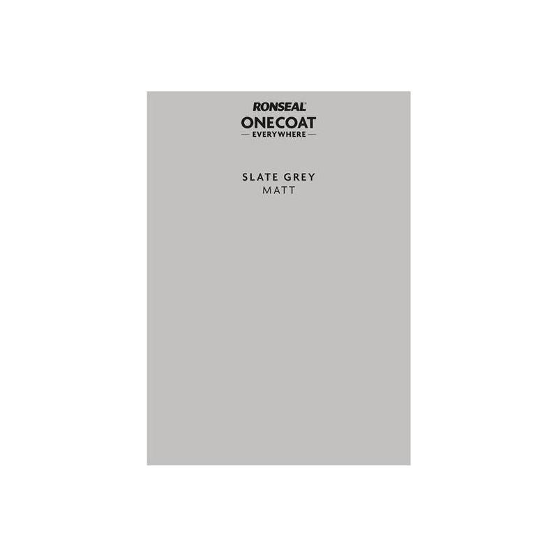 Ronseal Peel & Stick Everywhere Slate Grey Ronseal - Dynamic Drive