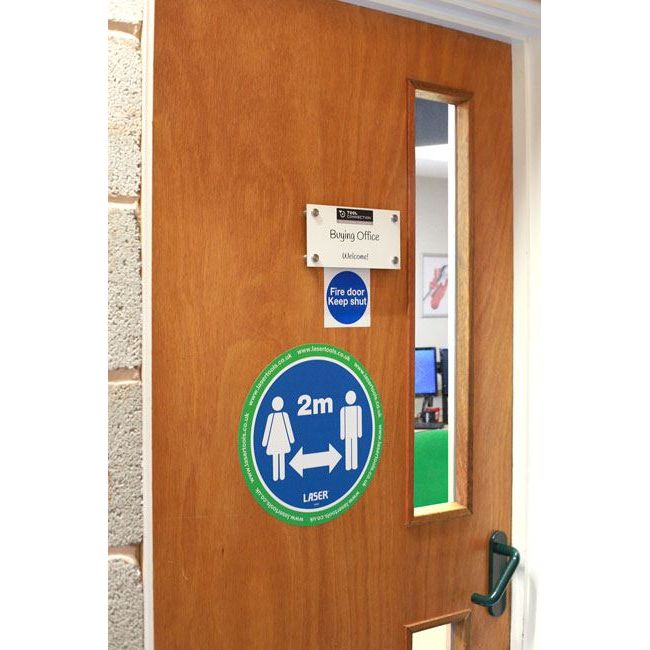 Laser Laser Tools Floor Sticker 2m Distancing 6pc 8054 Laser - Dynamic Drive