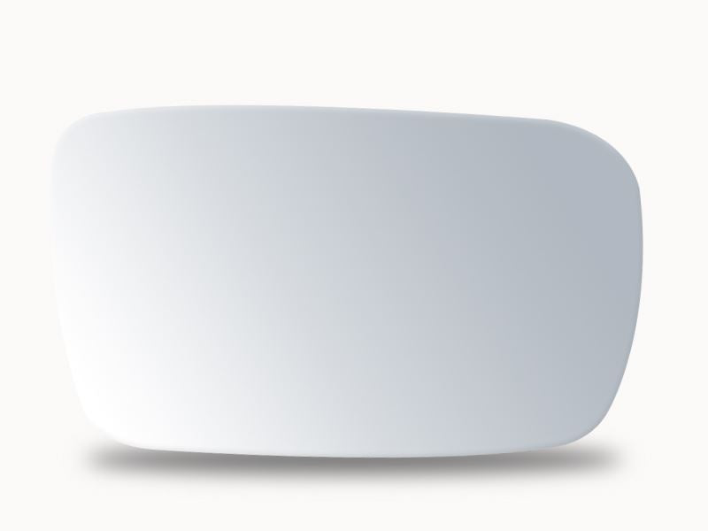 Summit Stick-On Standard Mirror Glass fits Toyota Yaris RHS Summit - Dynamic Drive