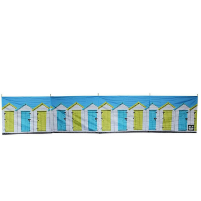 Olpro The Beach Hut 5 Pole Windbreak (Wooden poles) 140cm High Olpro - Dynamic Drive