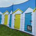 Olpro The Beach Hut 5 Pole Windbreak (Wooden poles) 140cm High Olpro - Dynamic Drive