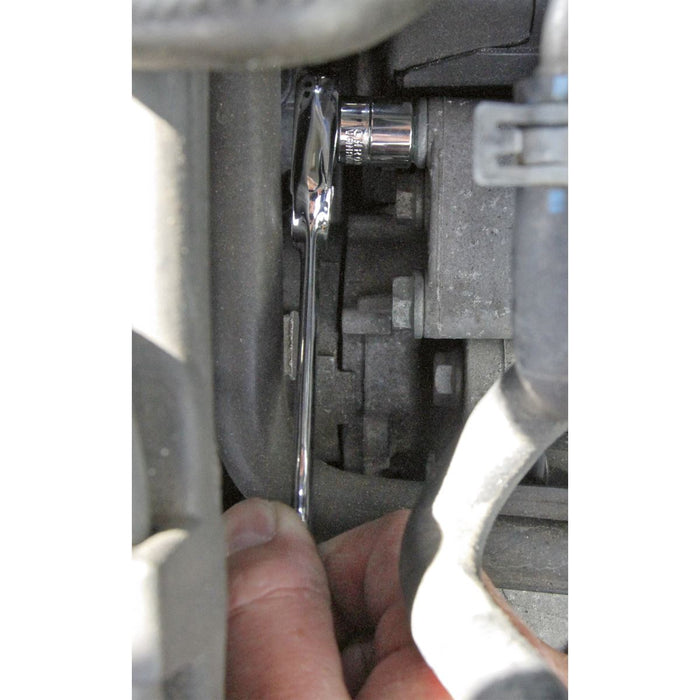 Sealey Ratchet Wrench Low Profile 3/8"Sq Drive AK5781 Sealey - Dynamic Drive
