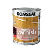 Ronseal Interior Varnish Quick Dry Gloss Walnut 750ml Ronseal - Dynamic Drive