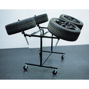 Power-Tec Alloy Wheel Painting Stand - Deluxe Heavy Duty 92417 Laser - Dynamic Drive