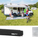 Fiamma F45s 325 Awning Deep Black Royal Grey Fiamma - Dynamic Drive