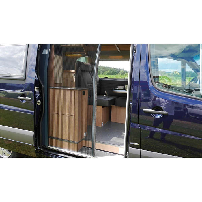REMIcare Van Flyscreen Door (with Table Rail) for Fiat Ducato Remis - Dynamic Drive