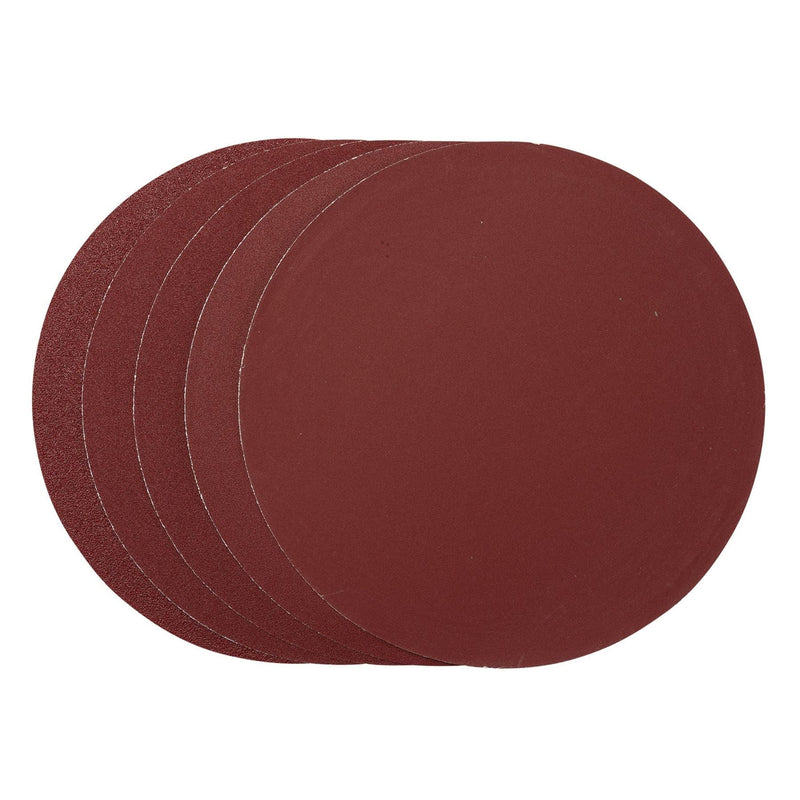 Draper Sanding Discs, 305mm, PSA, Assorted Grit, (Pack of 5) 63784 Draper - Dynamic Drive