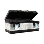 Stanley® Hand Tools Galvanised Metal Toolbox 50cm (20in) STANLEY® Hand Tools - Dynamic Drive
