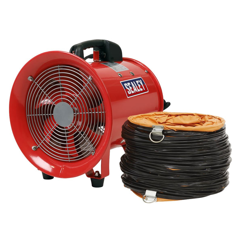 Sealey Portable Ventilator250mm with 5m Ducting VEN250 Sealey - Dynamic Drive
