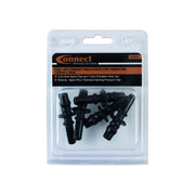 Connect Straight Male Plastic Pipe Connector 7.89 x 8mm 5pc 37201 Tool Connection - Dynamic Drive