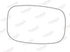 Summit Stick-On Standard Mirror Glass fits Ford Fiesta 94 on LHS Summit - Dynamic Drive