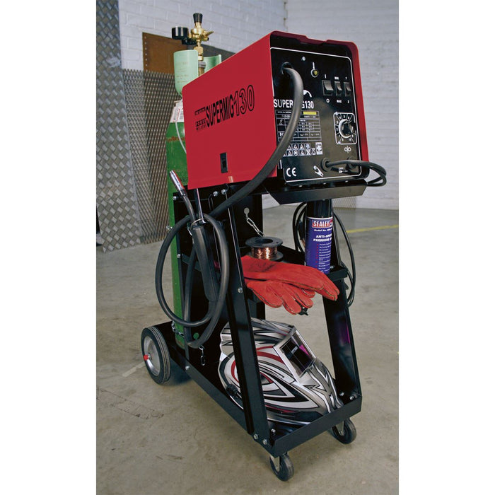 Sealey Universal Trolley for Portable MIG Welders BTR4 Sealey - Dynamic Drive