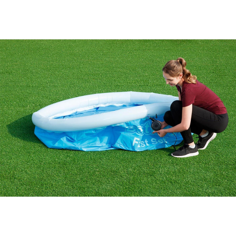 Bestway 6Ft X 20 inch Fast Set Swimming Pool Paddling Water Garden Fun Kids Bestway - Dynamic Drive