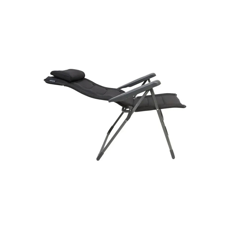 Vango Hyde DLX Grey Recliner Camping Chair Vango - Dynamic Drive