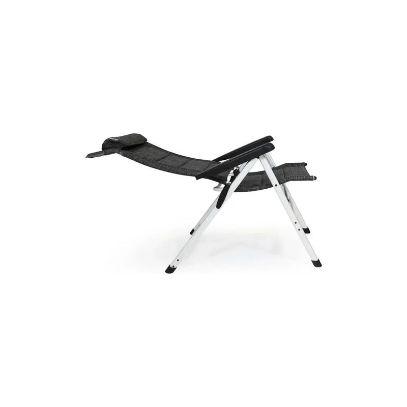 Vango Tuscany Recliner Camping Chair Tall Heather Grey Vango - Dynamic Drive