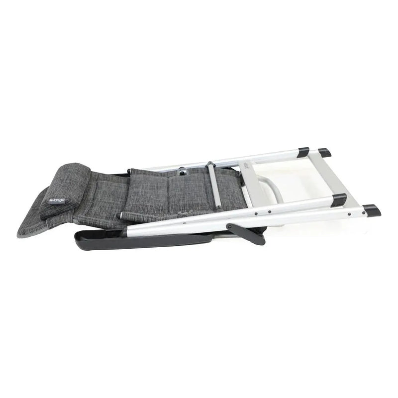 Vango Tuscany Recliner Camping Chair Tall Heather Grey Vango - Dynamic Drive