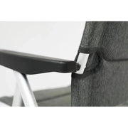Vango Balletto Grey Recliner Chair Tall Heather Vango - Dynamic Drive