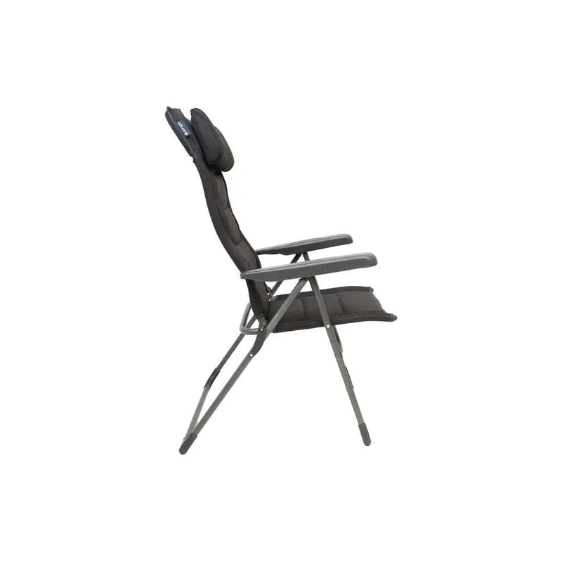 Vango Hyde DLX Grey Recliner Camping Chair Vango - Dynamic Drive