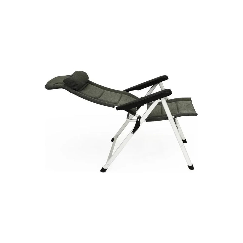 Vango Balletto Grey Recliner Chair Tall Heather Vango - Dynamic Drive