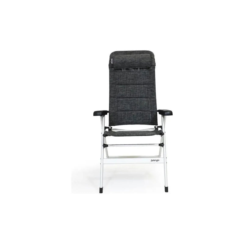 Vango Tuscany Recliner Camping Chair Tall Heather Grey Vango - Dynamic Drive