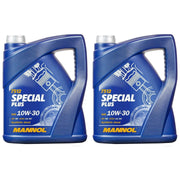2x Mannol 5L Special Plus 10w30 HC Synthetic Engine Oil SL/CF ACEA A3/B4 MB229.1 Mannol  - Dynamic Drive