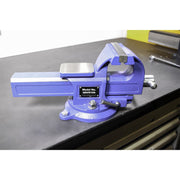 Sealey Vice 125mm Quick Action Swivel Base SG Iron QAVE125 Sealey - Dynamic Drive