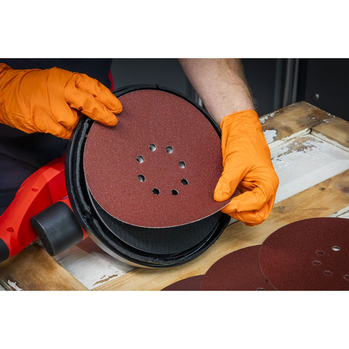 Sealey Hook-and-Loop Sanding Disc Set 225mm 5pc SSD05 Sealey - Dynamic Drive