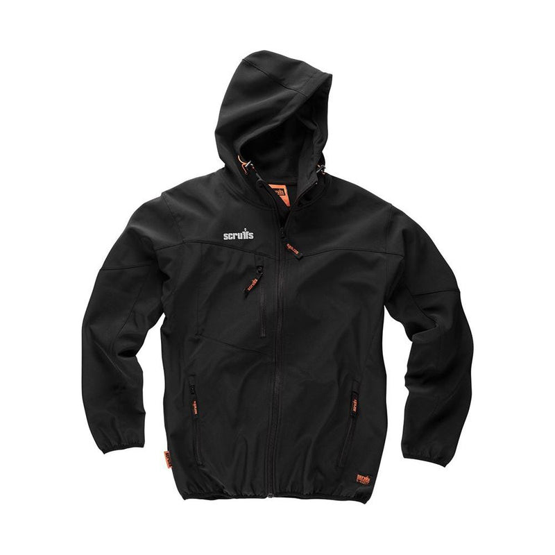 Scruffs Worker Softshell Jacket Black XL Scruffs - Dynamic Drive