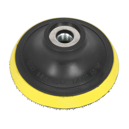 Sealey Hook-and-Loop Backing Pad75mm M10 x 1.5mm PTC75VM10 Sealey - Dynamic Drive
