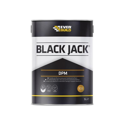 Everbuild Sika Black Jack® 908 D.P.M. 5 litre Everbuild Sika - Dynamic Drive